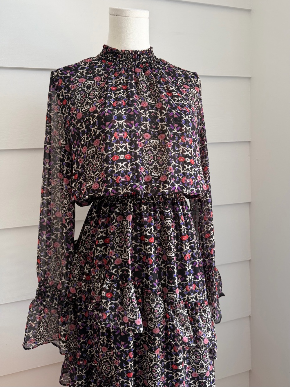 MISA Los Angeles Rania Ruffle Midi Dress - Picture 2 of 9